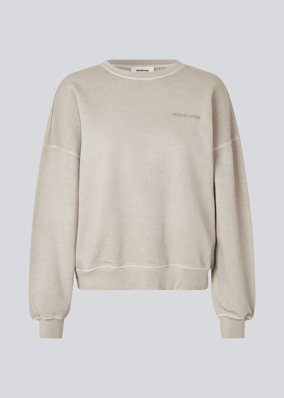 Sweatshirt i bomuldsblanding med logo. NiarnMD sweat har en rund halsudskæring og ribkant ved både bund og ærmer.