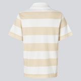 Nobumd polo - Beige Stripe