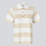 Nobumd polo - Beige Stripe