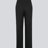 Sorte hørbukser med et lige fit. Park pants har et klassisk habitbuksudtryk, som forstærkes når de styles med den matchende blazer. Indersøm (S/36): 83 cm Bukserne forlænges med 0,5 cm for hver størrelse. Modellen er 173 cm og har en størrelse S/36 på