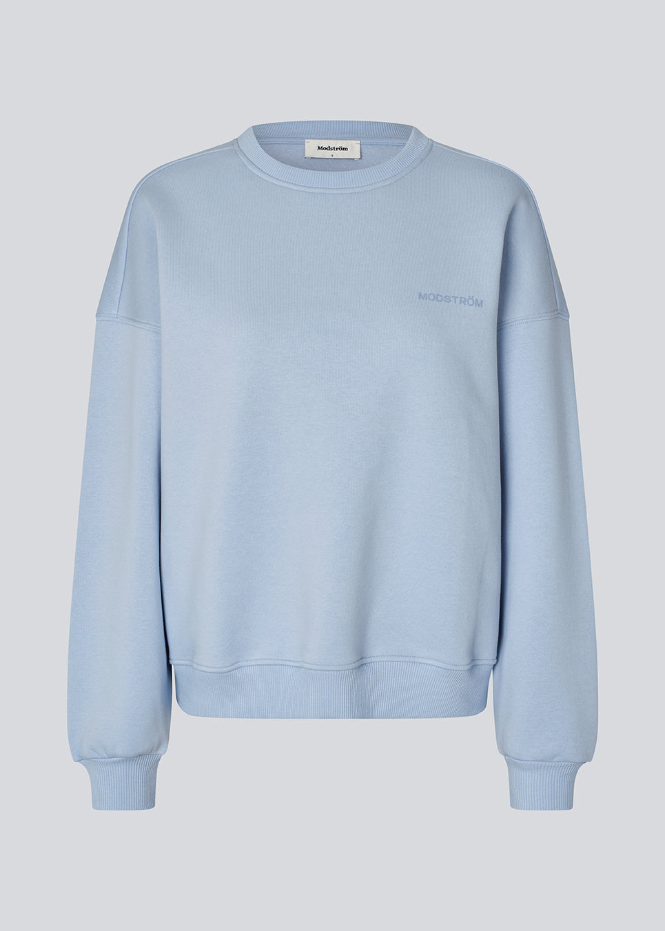 Sweatshirt i bomuldsblanding med logo. Paulamd sweat har en rund halsudskæring og ribkant ved både bund og ærmer.