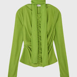Prudencemd scarf top - Matcha
