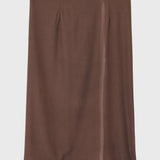 Prudencemd wrap skirt - Seal Brown