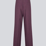 Lilla klassiske habitbukser i genanvendt polyester. Ripley pants har brede ben og pressefolder – elegante og behagelige på samme tid.