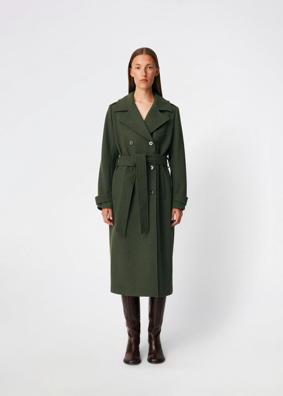ShayMD coat - Army Dust