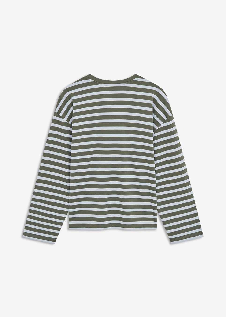 TaimMD Stripe LS T-shirt er en langærmet T-shirt med løs pasform og rund hals. Designet har et klassisk stribet mønster, sænkede skuldre og lange, lige ærmer. Style den med jeans eller løse bukser til et afslappet hverdagslook.