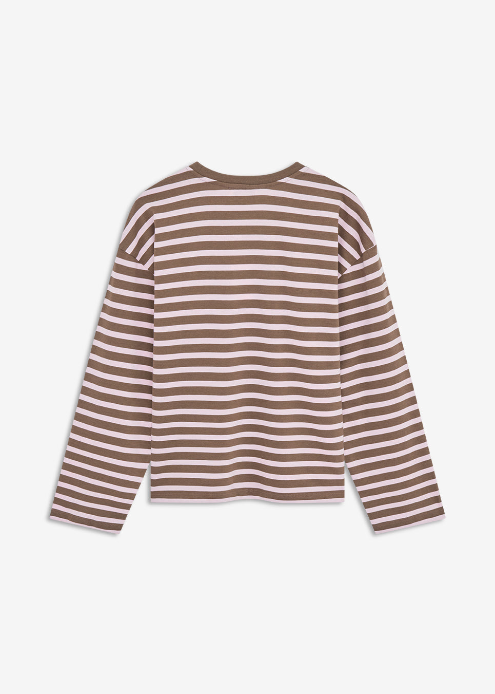 TaimMD Stripe LS T-shirt er en langærmet T-shirt med løs pasform og rund hals. Designet har et klassisk stribet mønster, sænkede skuldre og lange, lige ærmer. Style den med jeans eller løse bukser til et afslappet hverdagslook.