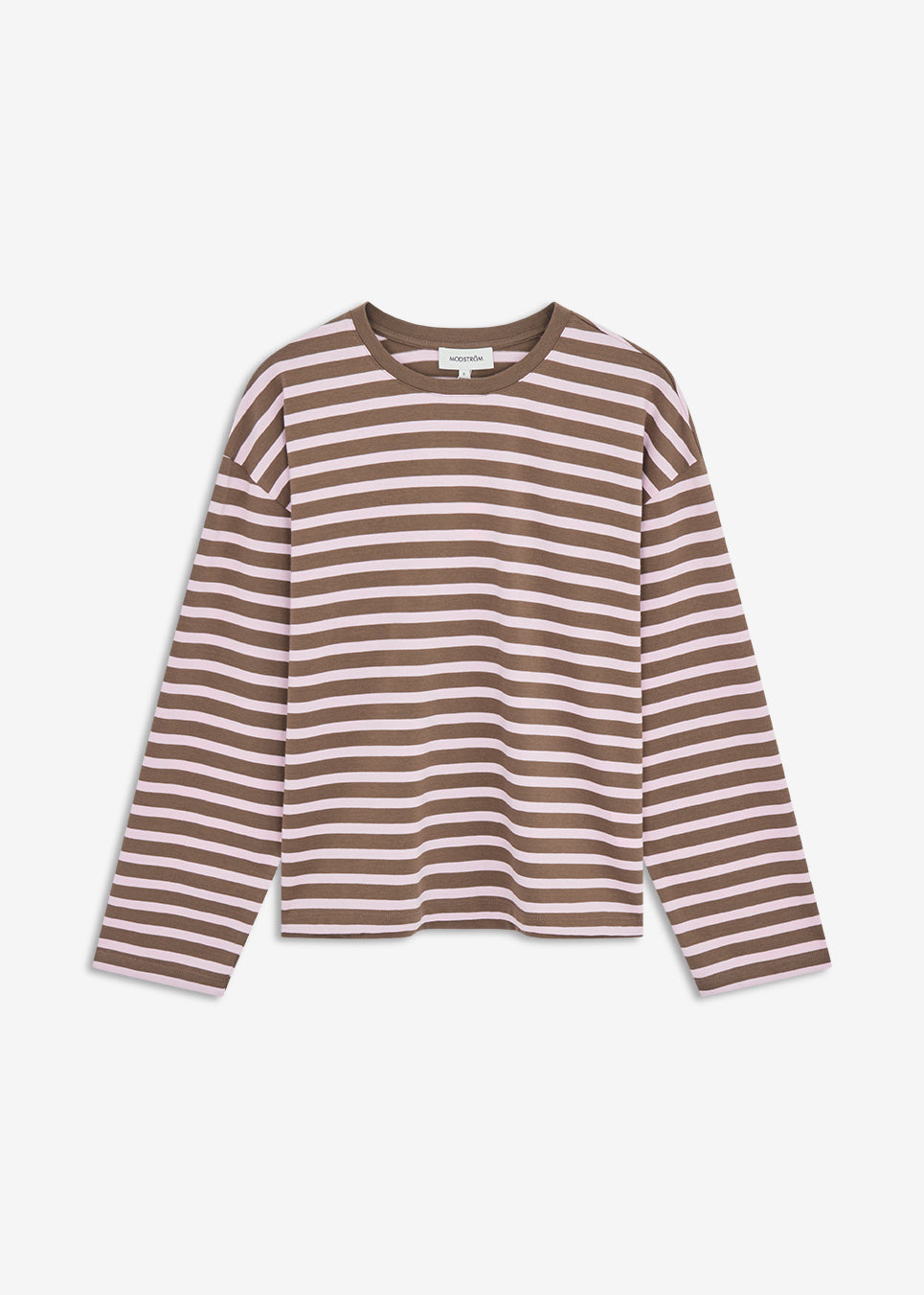 TaimMD Stripe LS T-shirt er en langærmet T-shirt med løs pasform og rund hals. Designet har et klassisk stribet mønster, sænkede skuldre og lange, lige ærmer. Style den med jeans eller løse bukser til et afslappet hverdagslook.