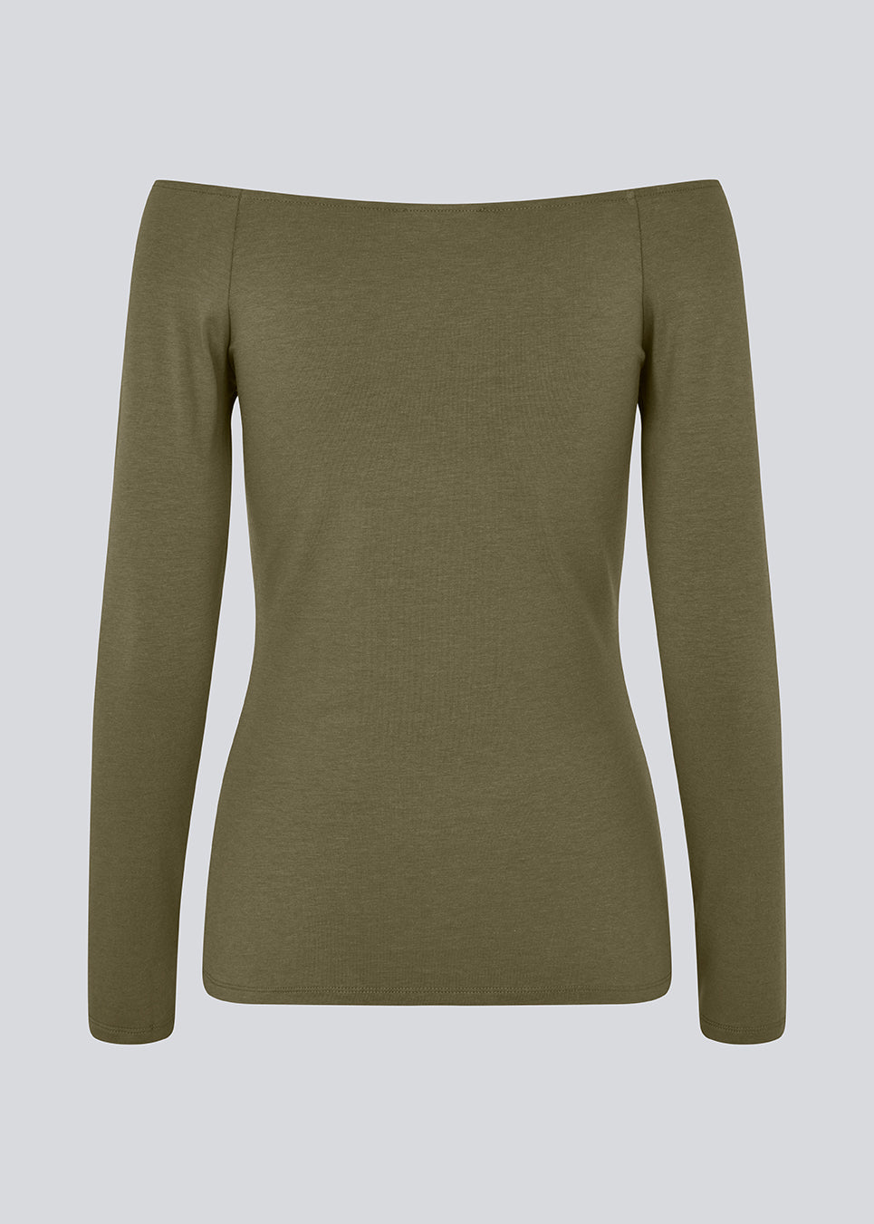 Tansy LS top - Dark Olive