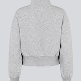 Tiamd 2way zip cardigan er fremstillet i 50% bomuld og 50% polyester og designet med høj krave, tovejs lynlås og en afslappet silhuet. En komfortabel garderobefavorit, der kombinerer et cool, sporty udtryk med alsidige styling muligheder.
