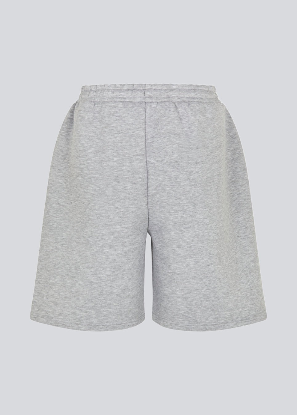 Sweatshorts i grå i bomuldsblanding med logo. TiaMD shorts har sidelommer, bindebånd og elastik i taljen.