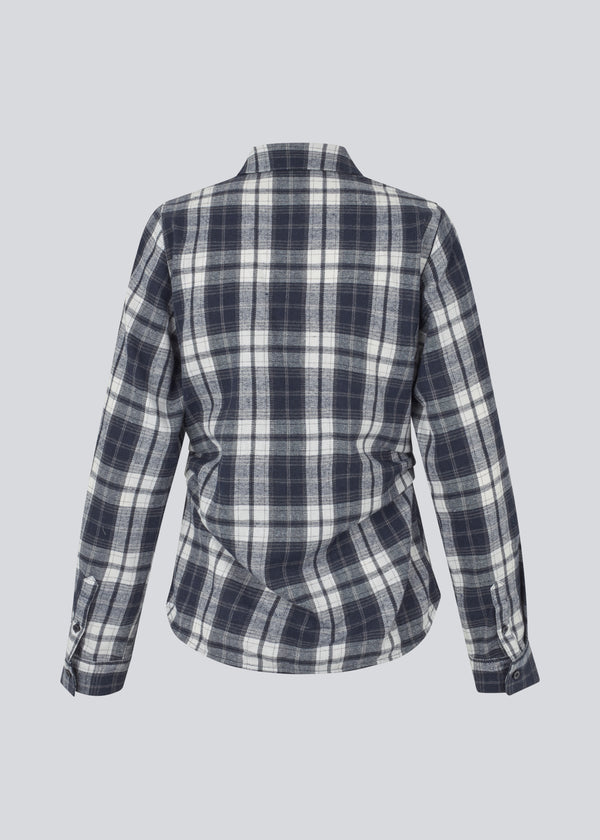 Trixymd shirt - Blue white check