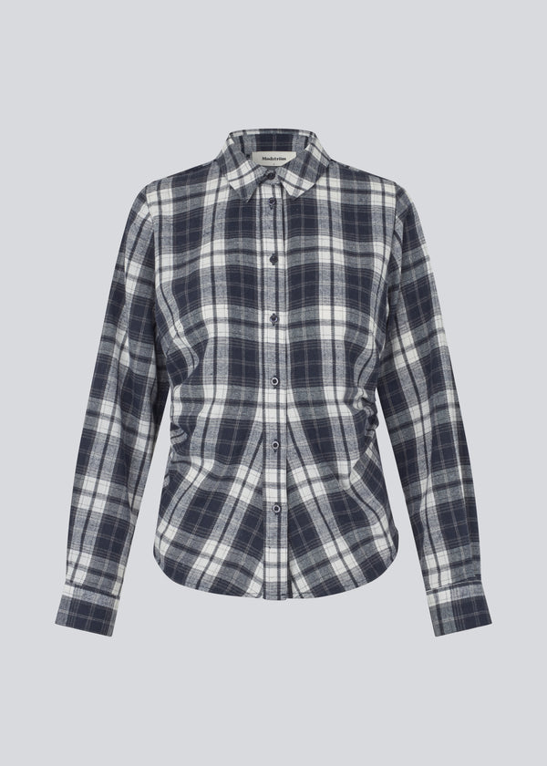 Trixymd shirt - Blue white check