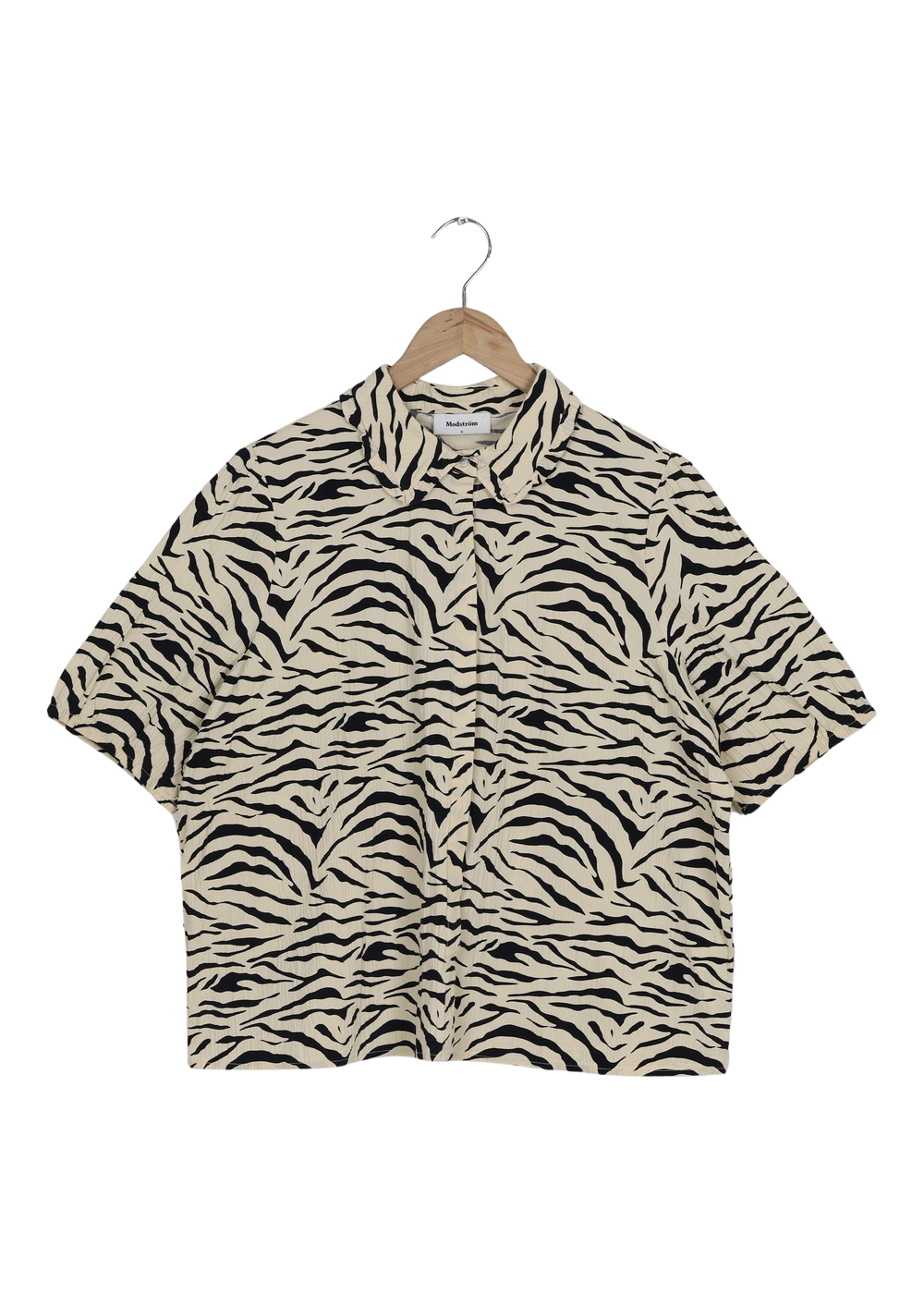 Modström Preloved IshaMD print shirt - Zebra