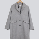 Modström Preloved Pamela coat - Grey Melange