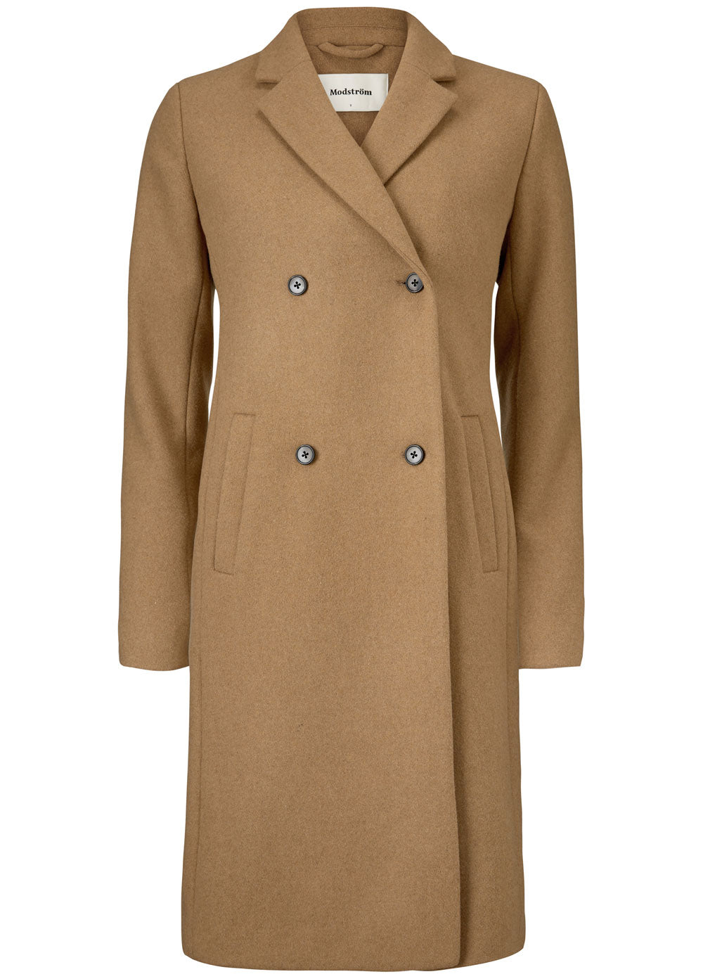 Modström Preloved Odelia Coat, varen er en brugt style - Brown Sugar