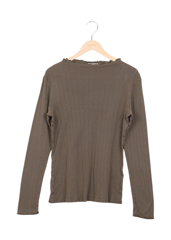 Modström Preloved Issy t-neck - Espresso