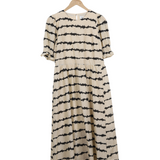 Modström Preloved PoemMD print dress - Tie Dye Lines - Tie Die Lines