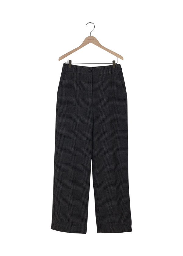 Modström Preloved Gale check pants - Cox Grey Check