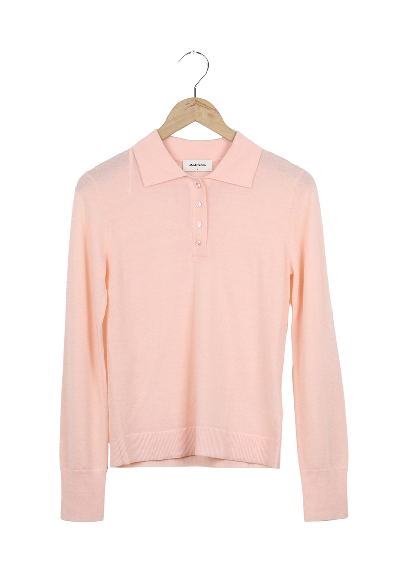 Modström Preloved HirokiMD polo - Pale pink