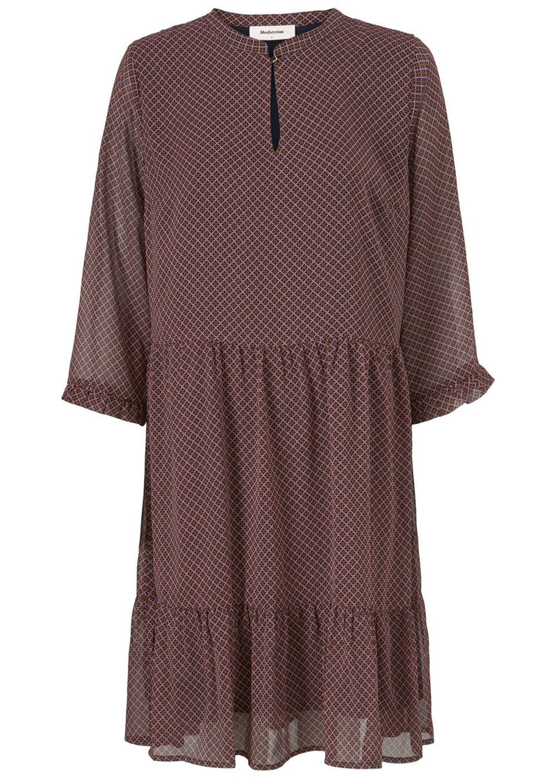 Modström Preloved Vesta print dress - Flower Tiles