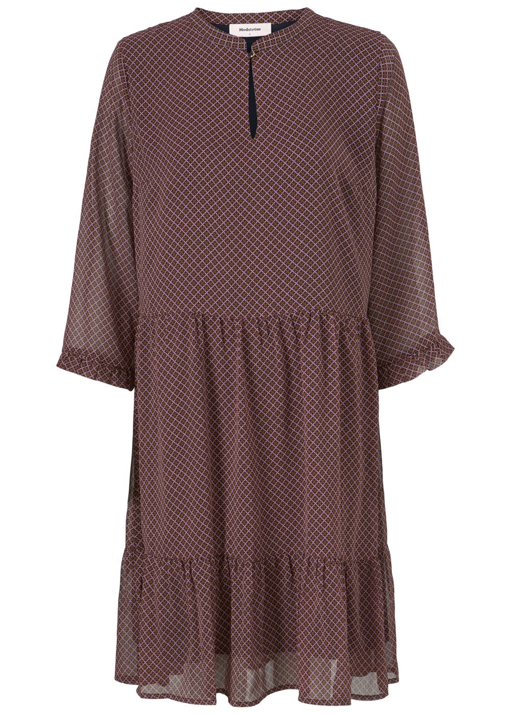 Modström Preloved Vesta print dress - Flower Tiles