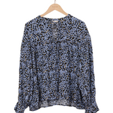 Modström Preloved Menna print top - Forest Fleur