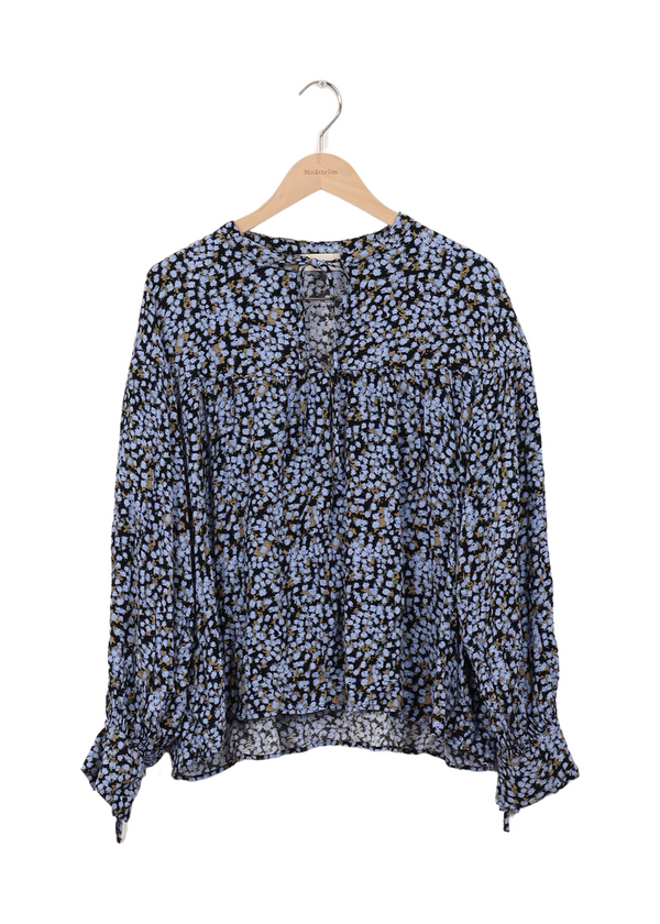 Modström Preloved Menna print top - Forest Fleur