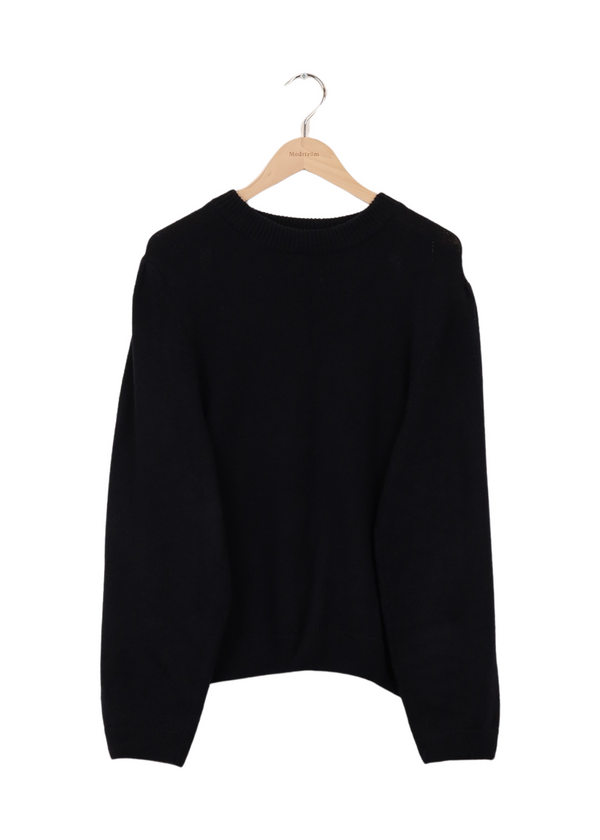 Modström Preloved FaroMD o-neck - Navy Sky - Black