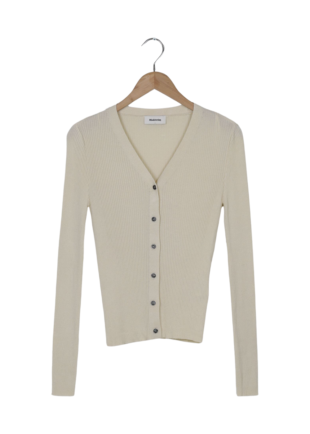 Modström Preloved Joel cardigan - Cream Milk