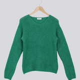 Modström Preloved BertyMD V-neck - Green Meadow