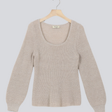 Modström Preloved Noel o-neck - Off White