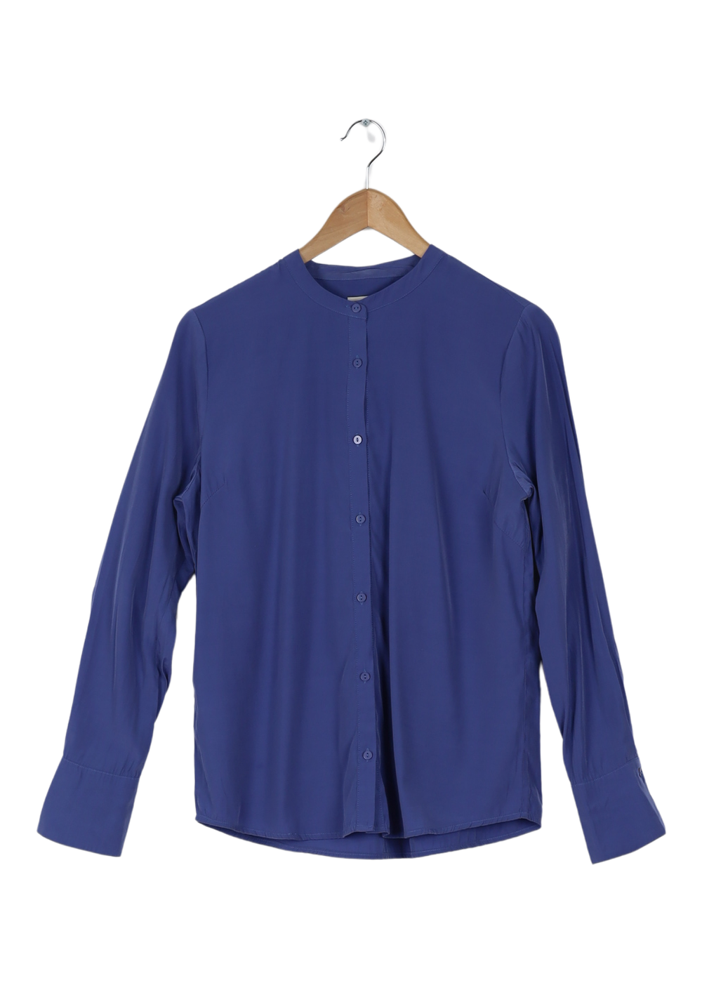 Modström Preloved Geo shirt - Cornflower