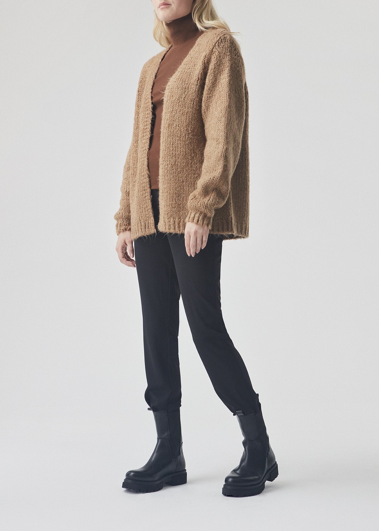 Modström Preloved Valentia cardigan - Camel