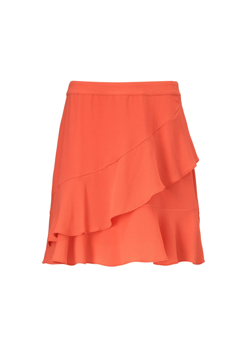 Modström Preloved Origami skirt, varen er en brugt style - Cherry Tomato