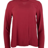 Modström Preloved Jaya ls top, varen er en brugt style - Sangria