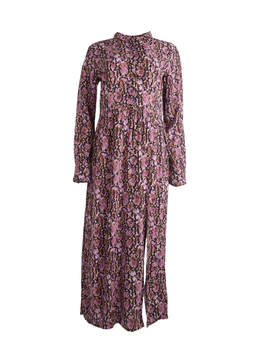 Modström Preloved Solero print dress, varen er en brugt style - Purple snake