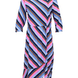 Modström Preloved Rylan print dress, varen er en brugt style - Flash Stripe