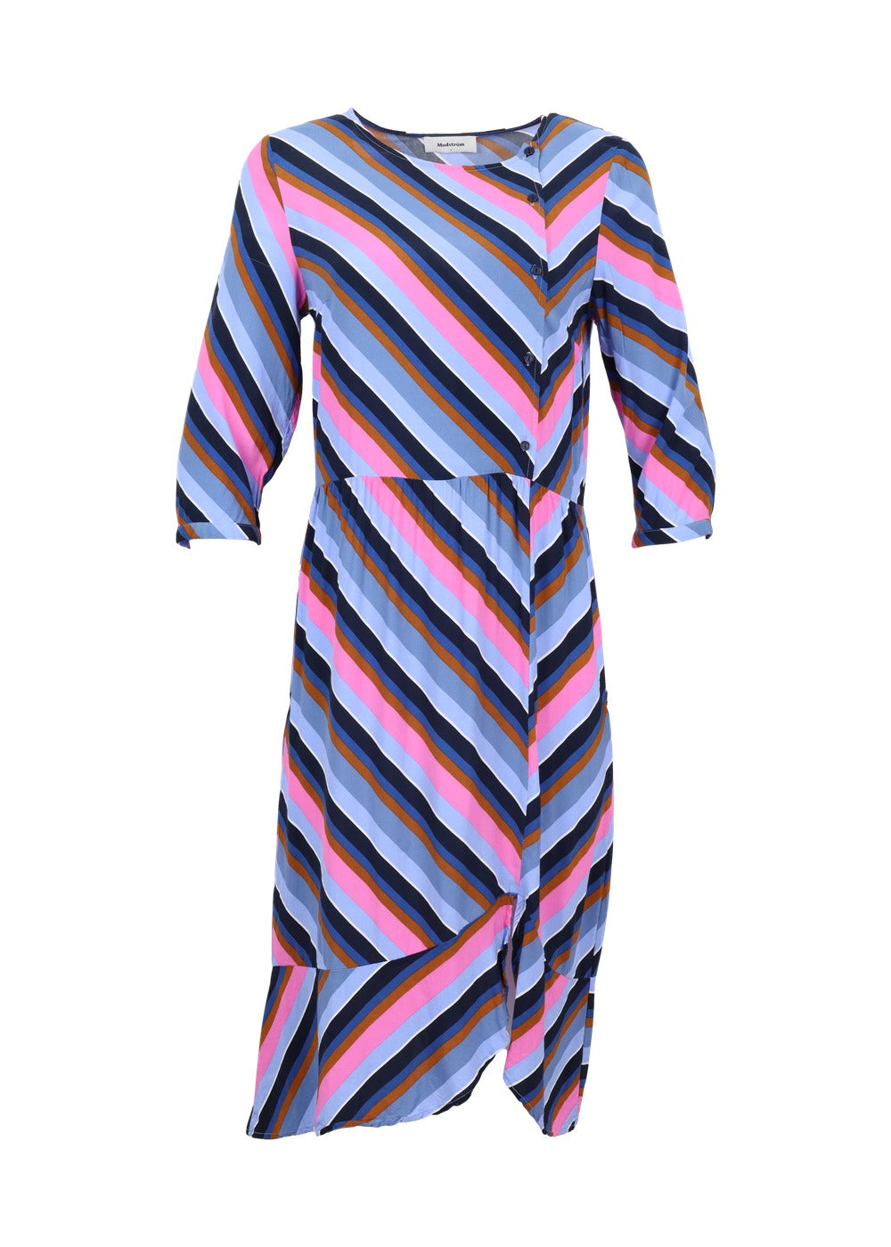 Modström Preloved Rylan print dress, varen er en brugt style - Flash Stripe