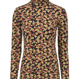 Modström Preloved Alex print rollneck, varen er en brugt style - Flower mix