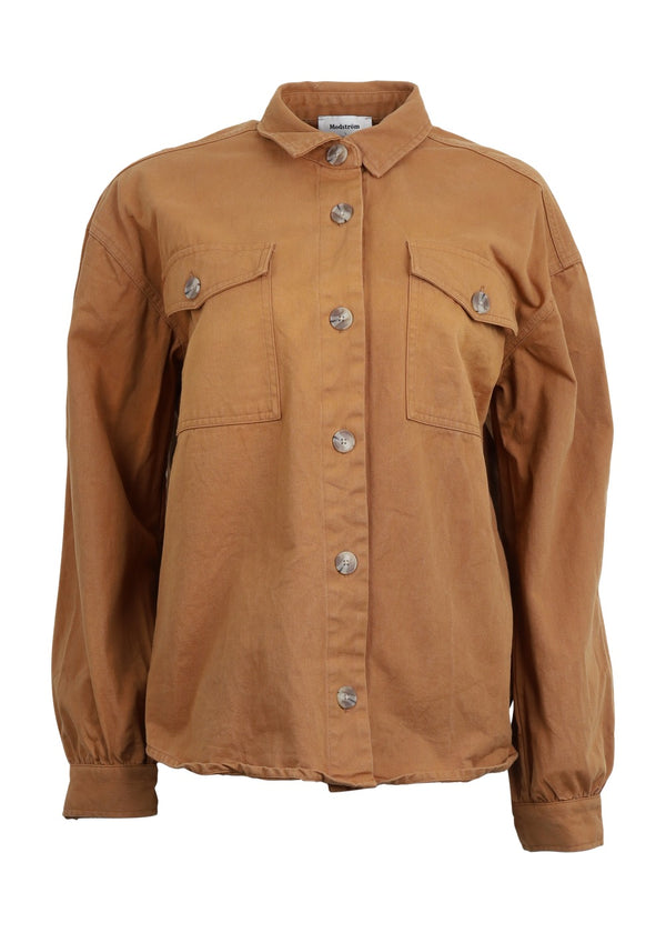 Modström Preloved Catalina shirt, varen er en brugt style  - Brown Oak