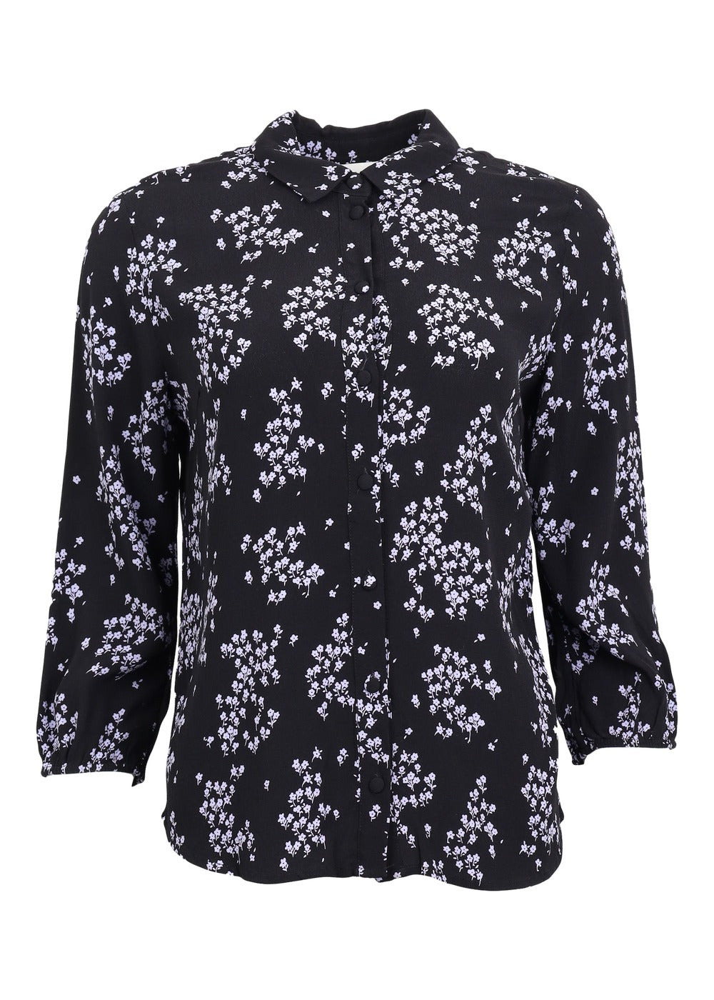 Modström Preloved Hunch print shirt, varen er en brugt style   - Flower Pond