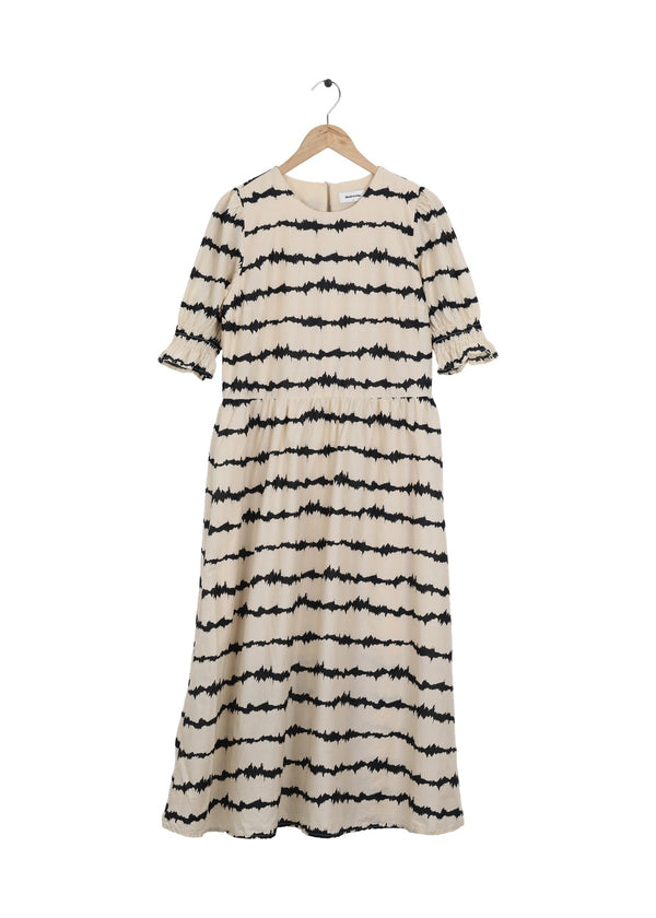 Modström Preloved PoemMD print dress - Tie Dye Lines