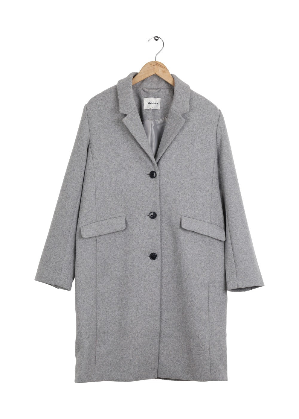 Modström Preloved Pamela coat  - Grey Melange