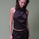 Timmiemd top - Seal Brown