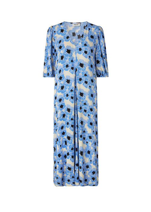 Køb TorahMD print dress i Blue Pearl Flower – DK