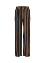 AliciaMD print pants - Bold Sienna Stripe