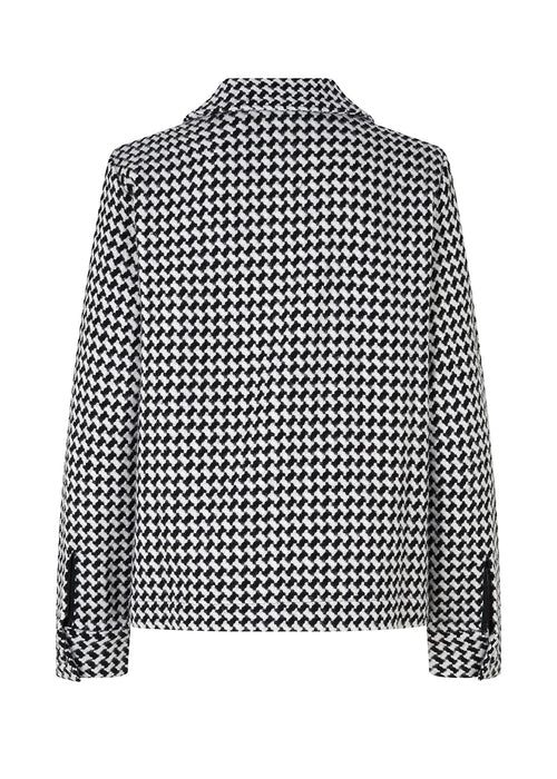 BadiaMD jacket - Black White Check