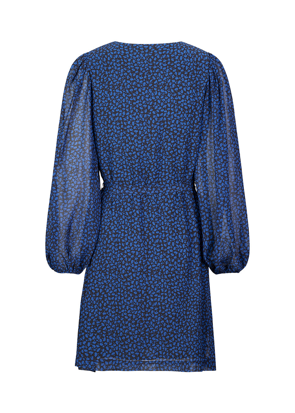 Kort kjole i blomsterprintet: little heartleaf, af en mere ansvarlig kvalitet. BaoMD print dress har v-udskæring ved halsen, lange ballonærmer samt bindebånd i taljen. Med for.
