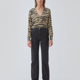 BeckyMD print top - Moonstone Tiger